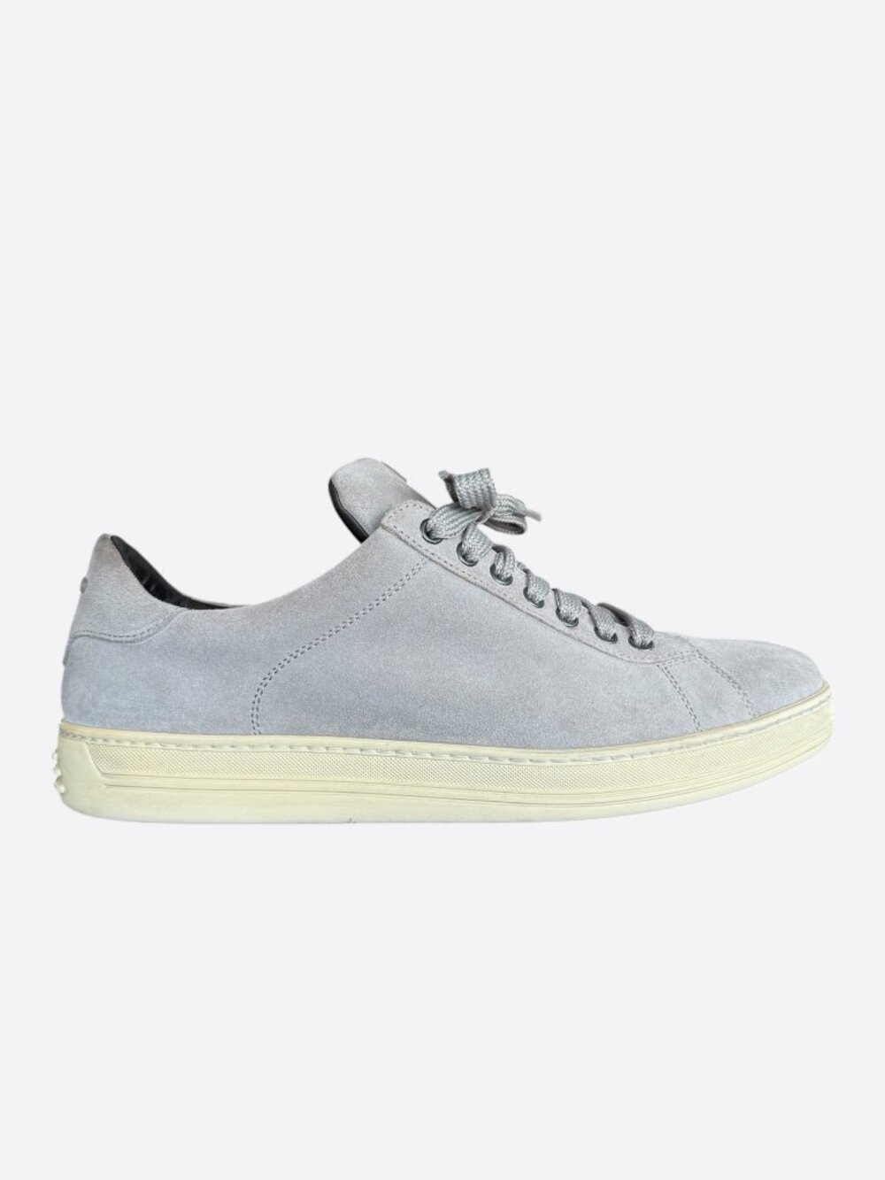Tom Ford Grey Suede Russell Sneakers